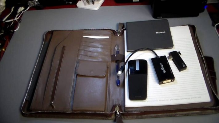 Premium leather portfolio