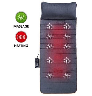 Full body heat massage mat - Massage mat heated
