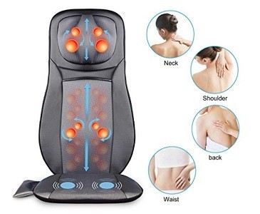 Bestmassage full body shiatsu massage chair - Massage mat heated