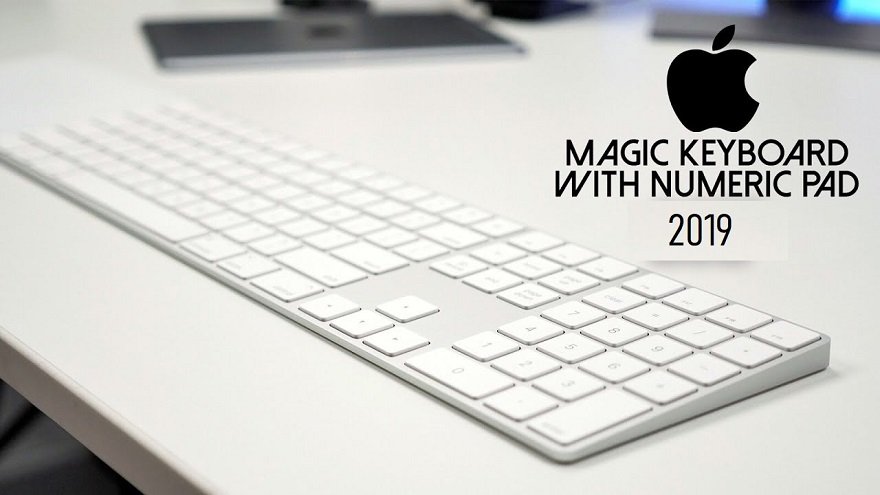 cleaning apple keyboard with numeric keypad