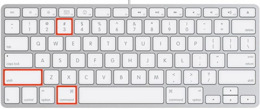 mac screenshot key