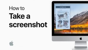 How to take a screenshot on MacBook air - shop gadgets