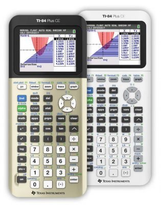 TI-84 CE is the most popular graphing calculator vs HP Prime G2 graphing calculator