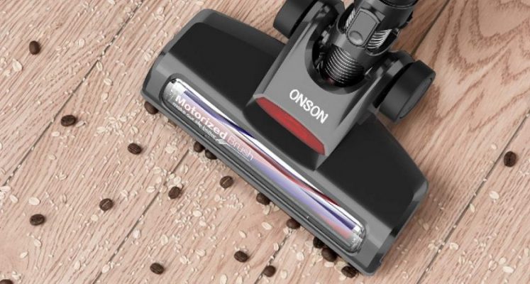 How long is ONSON cordless stick vacuum battery life?