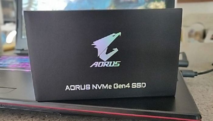 Is Gigabyte AORUS Nvme Gen4 M.2 faster than SSD?