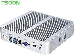 T1 Fanless Micro Computer with Intel Core i3 5005u