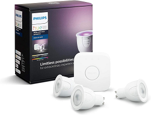 Philips Hue White and Colour Ambiance Starter Kit: Smart Bulb 3x Pack LED [GU10 Spot] review
