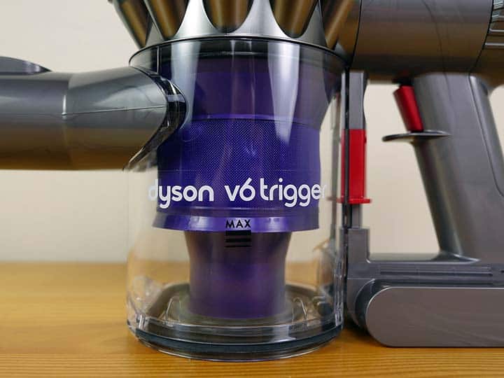 V6 Trigger handheld vacuum details