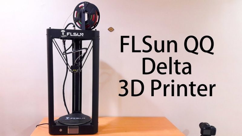 FLSUN QQ-S 90 Pre-assembled Delta 3D printer - FLSUN QQ S 90 Pre AssembleD Delta 3D Printer 800x450