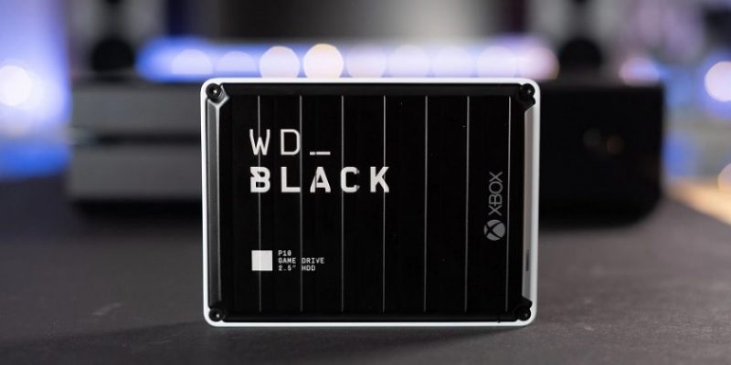 WD_Black 5TB P10 game drive for Xbox One portable external hard drive