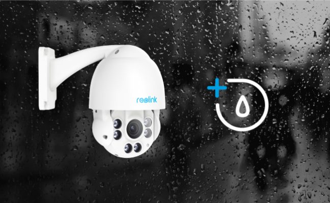 Pan Tilt IP Cameras with Waterproof