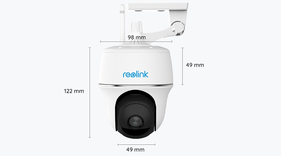 Wire-Free, Pan & Tilt, Rechargeable Battery or Solar Powered Security Camera