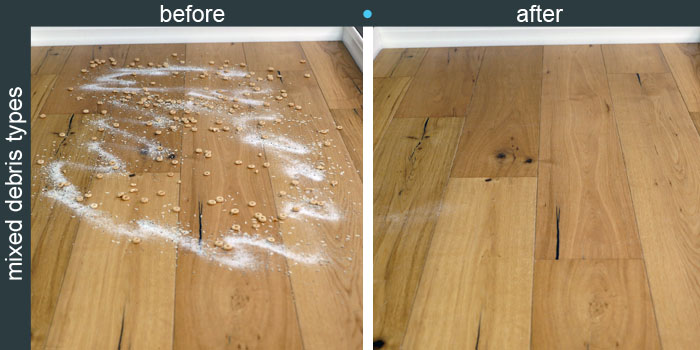 Roborock S5 hardwood cleaning performance