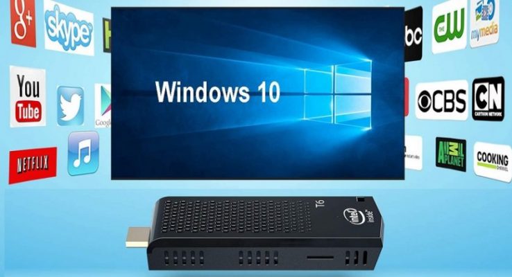 Mini PC Computer Stick Windows 10 Professional (64-bit) Quad Core Intel  Atom x5-Z8350 1.92Ghz CPU, WiFi, Bluetooth, USB 3.0, HDMI/4K Linux