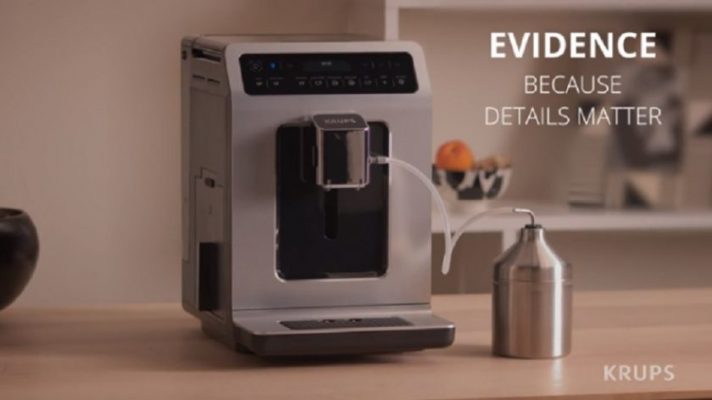 Krups Evidence EA893D40 automatic espresso bean to cup coffee machine