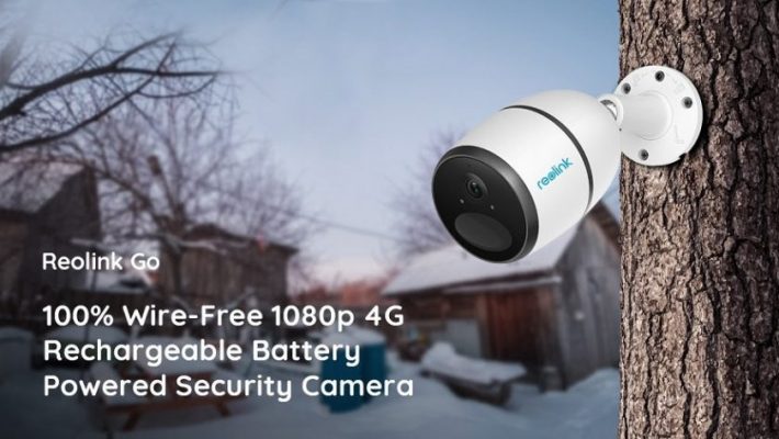 Reolink outdoor security camera wireless rechargeable battery 1080p