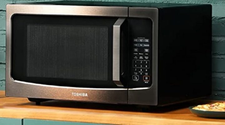 Toshiba ML-EM45P(BS) countertop microwave oven review - shop gadgets