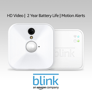 Blink indoor home security camera system with motion detection review