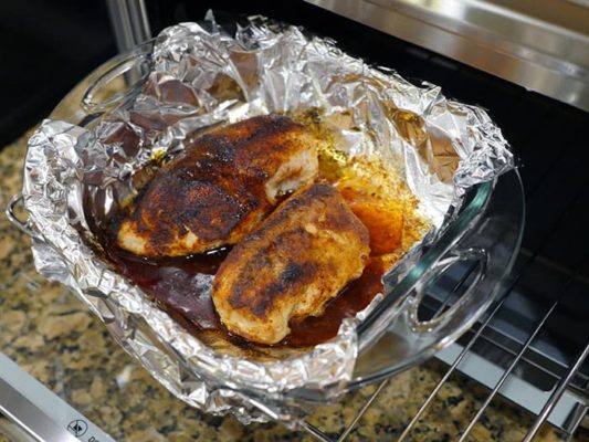 Cosori performance test - baked chicken