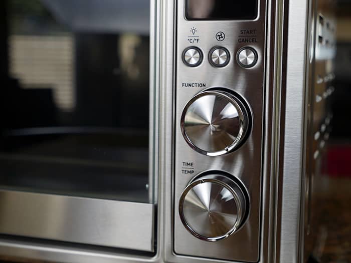 Cosori toaster oven controls 