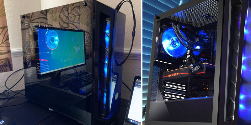 ADMI (3700X) Gaming PC (Ryzen 3700X, Radeon RX 5700XT 8GB, 16GB RAM, 240GB SSD + 1TB HDD, Liquid Cooled) in the use