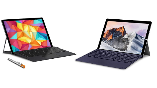 Chuwi UBook pro vs Teclast 6 Pro - do they have a keyboard?