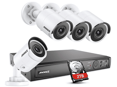 ANNKE 4K PoE security camera system review